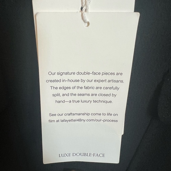 Lafayette 148 New York Black Blazer with Gold Buttons- NWT - Picture 3 of 9